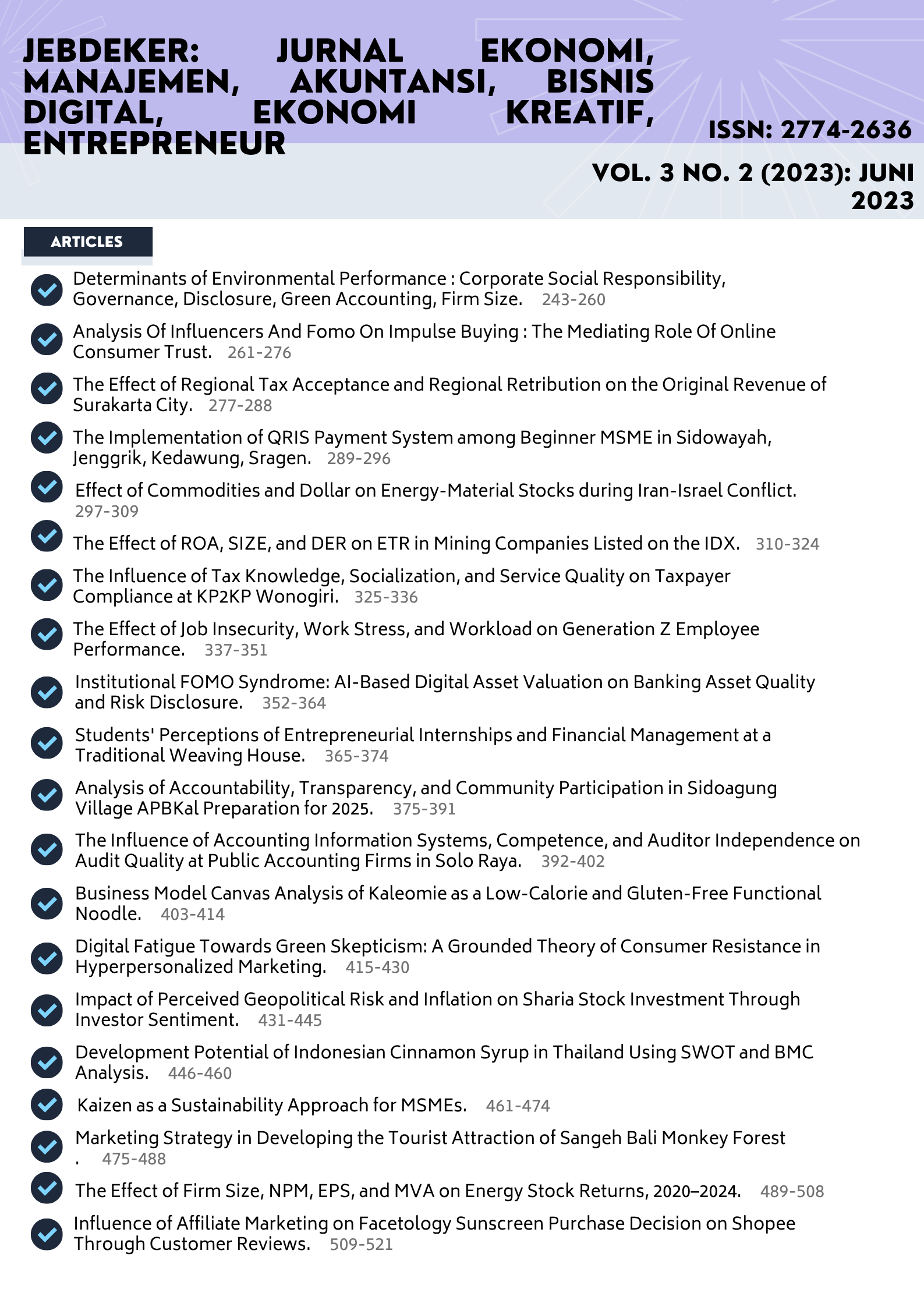 					View Vol. 6 No. 2 (2026): Juni 2026
				